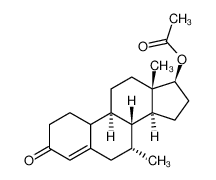 17.β.-Hydroxy-7.α.-methylestr-4-en-3-one acetate 6157-87-5
