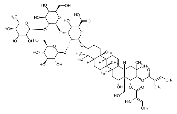 1160430-52-3 structure, C64H100O27