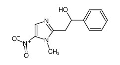 2-(1-methyl-5-nitroimidazol-2-yl)-1-phenylethanol