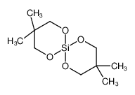 18501-24-1 structure, C10H20O4Si
