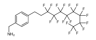 4-(3,3,4,4,5,5,6,6,7,7,8,8,9,9,10,10,10-十七氟癸基)苯甲胺