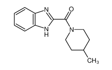 1H-benzimidazol-2-yl-(4-methylpiperidin-1-yl)methanone