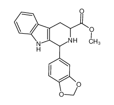 (1R,3R)-METHYL-1,2,3,4-TETRAHYDRO-1-(3,4-METHYLENEDIOXYPHENYL)-9H-PYRIDO[3,4-B]INDOLE-3-CARBOXYLATE 98%