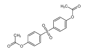 [4-(4-acetyloxyphenyl)sulfonylphenyl] acetate 5456-51-9