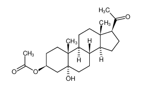 3β-acetoxy-5α-hydroxypregnan-20-one 85220-97-9