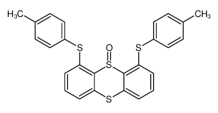 135489-35-9 structure, C26H20OS4