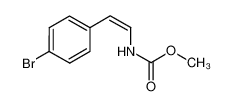methyl N-[2-(4-bromophenyl)ethenyl]carbamate 135879-71-9