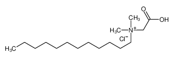 (carboxymethyl)dodecyldimethylammonium chloride 55142-08-0