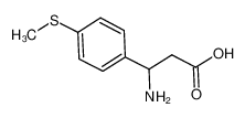 3-Amino-3-[4-(methylsulfanyl)phenyl]propanoic acid 412925-13-4