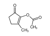 (2-methyl-5-oxocyclopenten-1-yl) acetate 1196-22-1