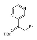 2-Bromo-1-(pyrazin-2-yl)ethanone hydrobromide 126353-32-0