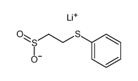 lithium 2-(phenylthio)ethanesulfinate 54899-10-4
