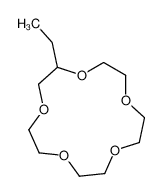 2-ethyl-1,4,7,10,13-pentaoxacyclopentadecane 75507-15-2