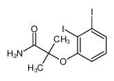 2-(2,3-diiodophenoxy)-2-methylpropanamide 1287791-71-2