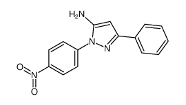 77746-53-3 2-(4-nitrophenyl)-5-phenylpyrazol-3-amine