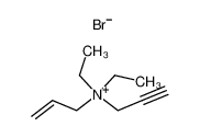 7796-63-6 N,N-diethyl-N-(prop-2-yn-1-yl)prop-2-en-1-aminium bromide