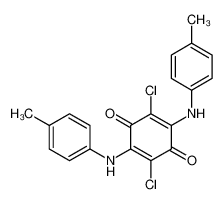 2,5-dichloro-3,6-bis(4-methylanilino)cyclohexa-2,5-diene-1,4-dione 17123-20-5