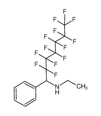 N-ethyl-2,2,3,3,4,4,5,5,6,6,7,7,7-tridecafluoro-1-phenylheptan-1-amine 118825-49-3