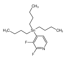 2,3-Difluoro-4-(tributylstannyl)pyridine