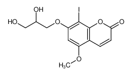 866081-73-4 structure, C13H13IO6