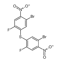 1-bromo-5-(5-bromo-2-fluoro-4-nitrophenyl)sulfanyl-4-fluoro-2-nitrobenzene 325-58-6