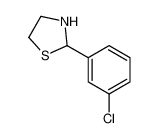2-(3-Chlorophenyl)-1,3-thiazolidine 60980-82-7