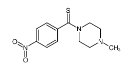 (4-methylpiperazin-1-yl)(4-nitrophenyl)methanethione 708250-06-0