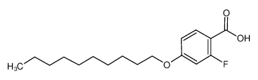 4-癸氧基-2-氟苯甲酸