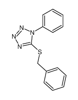 5-(benzylsulfanyl)-1-phenyl-1H-tetrazole 3206-48-2