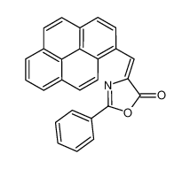 2-phenyl-4-(pyren-1-ylmethylidene)-1,3-oxazol-5-one 71977-18-9