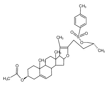 3β-Acetoxy-27-(p-toluolsulfonyloxy)-25α-5,20(22)-furostadien 21143-00-0