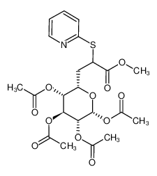 165524-35-6 structure, C22H27NO11S