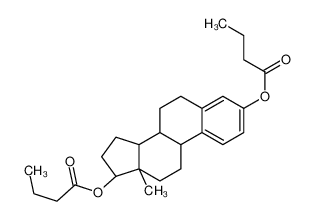 [(8R,9S,13S,14S,17S)-3-butanoyloxy-13-methyl-6,7,8,9,11,12,14,15,16,17-decahydrocyclopenta[a]phenanthren-17-yl] butanoate 63042-23-9