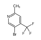 5-Bromo-2-methyl-4-(trifluoromethyl)pyridine 1211591-90-0