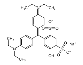 sodium;4-[[4-(diethylamino)phenyl]-(4-diethylazaniumylidenecyclohexa-2,5-dien-1-ylidene)methyl]-6-hydroxybenzene-1,3-disulfonate 80%