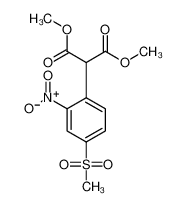Dimethyl 2-(4-(methylsulfonyl)-2-nitrophenyl)malonate 917562-22-2