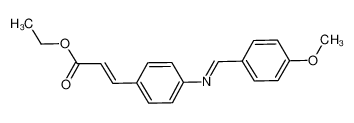 4-[(4-Methoxybenzylidene)amino]cinnamic Acid Ethyl Ester 6421-30-3