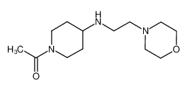 1-[4-(2-Morpholin-4-yl-ethylamino)-piperidin-1-yl]-ethanone 887445-59-2