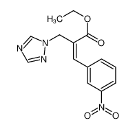 1082208-30-7 (E)-2-((1H-1,2,4-噻唑-1-基)甲基)-3-(3-硝基苯基)丙烯酸乙酯