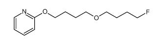 2-(4-(4-fluorobutoxy)butoxy)pyridine 111399-91-8