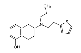 6-[propyl(2-thiophen-2-ylethyl)amino]-5,6,7,8-tetrahydronaphthalen-1-ol 98%