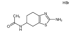 104617-50-7 spectrum, N-(2-amino-4,5,6,7-tetrahydrobenzo[d]thiazol-6-yl)acetamide hydrobromide