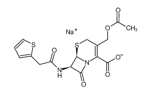 cephalothin sodium 58-71-9