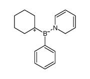 cyclohexyl-phenyl-(2H-pyridin-1-yl)boron(1-) 67975-72-8