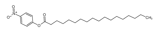 4-Nitrophenyl octadecanoate Octadecanoic acid 4-nitrophenyl ester 14617-86-8