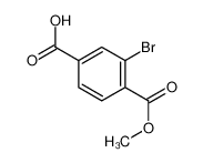 3-bromo-4-methoxycarbonylbenzoic acid 264272-63-1