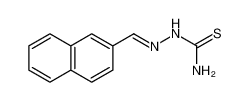 [(E)-naphthalen-2-ylmethylideneamino]thiourea 24091-06-3
