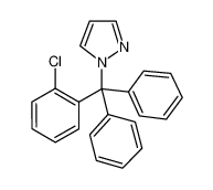 1-[(2-chlorophenyl)-diphenylmethyl]pyrazole 289905-88-0