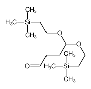 4,4-bis(2-trimethylsilylethoxy)butanal 184637-28-3