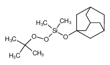 212576-86-8 (adamant-1-yloxy)dimethyl(tert-butylperoxy)silane